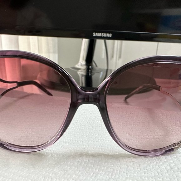 Roberto Cavalli Women's Sunglasses Lilac ~ Made in Italy - Picture 10 of 16